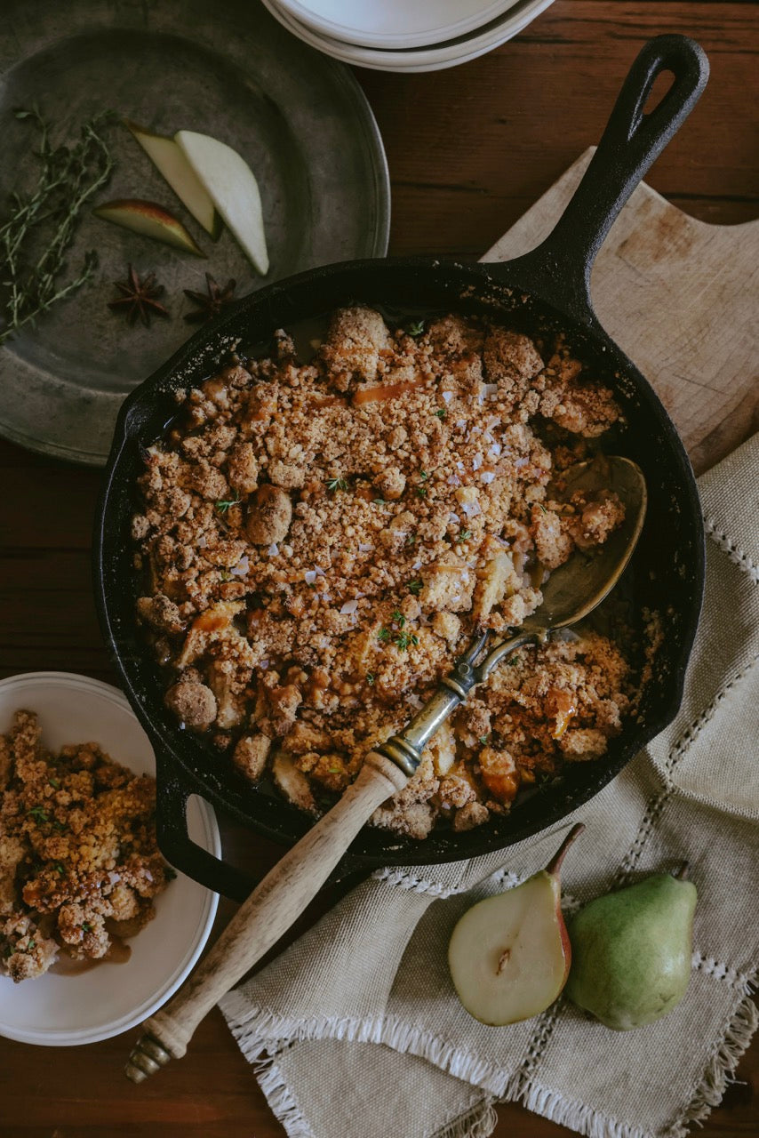 Pear & Thyme Crisp