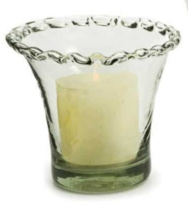 Frilly Votive Candle Holder