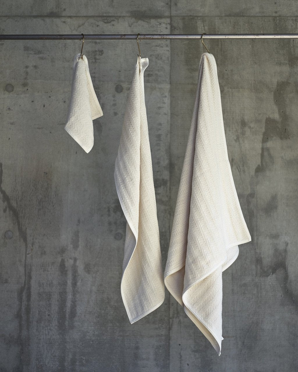 Herringbone towels discount